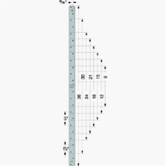 Simpson Strong Tie LSTA24 24 in. 20 Gauge Strap Tie