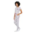 thumbnail image 4 of No Boundaries Women's Pajama 2-Piece Set, 4 of 6