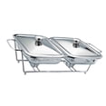 thumbnail image 4 of simhoa Buffet Food Warmer Convenience Food Warmer Tray for Birthday Parties Wedding 1.5L 2 Compartment, 4 of 8