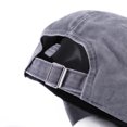 thumbnail image 4 of Casquette de Baseball Ajustable en Coton 100 % Lavé Teint Uni Femmes et Hommes, 4 of 25