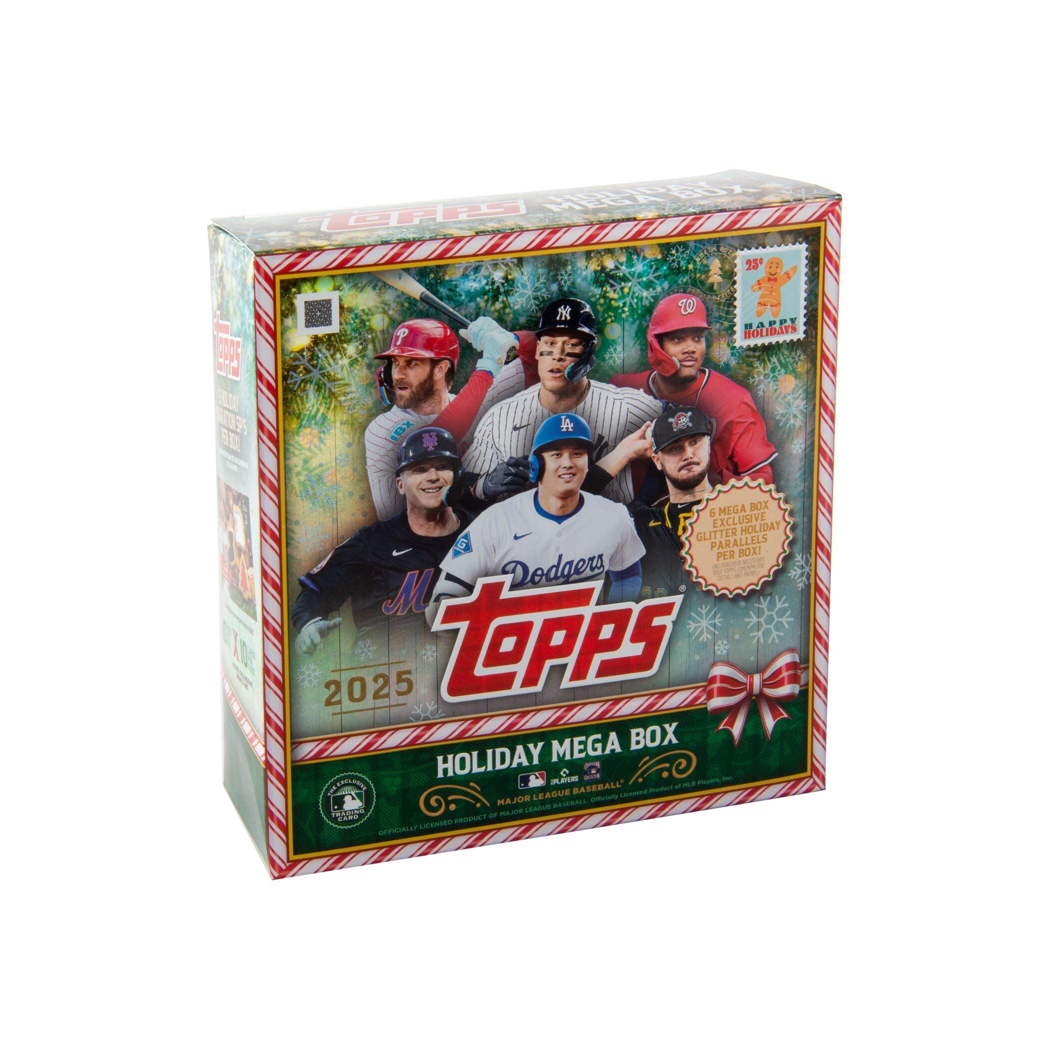 2025 Topps Holiday Baseball Trading Cards - Mega Box
