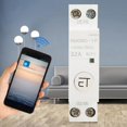 thumbnail image 2 of TOPINCN Intelligent WIFI Circuit Breaker Remote Control Switch 1-Pole Plug-on Smart Standard For Distribution Box 1P AC230V IP20, 2 of 8