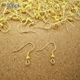 thumbnail image 3 of 100Pcs/500Pcs Earring Hook Coil Ear Wires for DIY Jewelry Making Findings Repair, 3 of 8