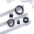 thumbnail image 3 of GHSDFBB 2 Pcs 316L Acier Inoxydable Vis Tunnel Bouchon d'Oreille Extensible Jauge 0G-1 Pouces, 3 of 5