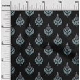 thumbnail image 1 of oneOone Viscose Chiffon Fabric Leaves & Floral Block Decor Fabric Printed BTY 42 Inch Wide, 1 of 4