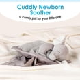 thumbnail image 5 of Kids Preferred Carter's Éléphant Peluche Toutou Câlin Doudou Couverture de Sécurité - Gris, 5 of 5