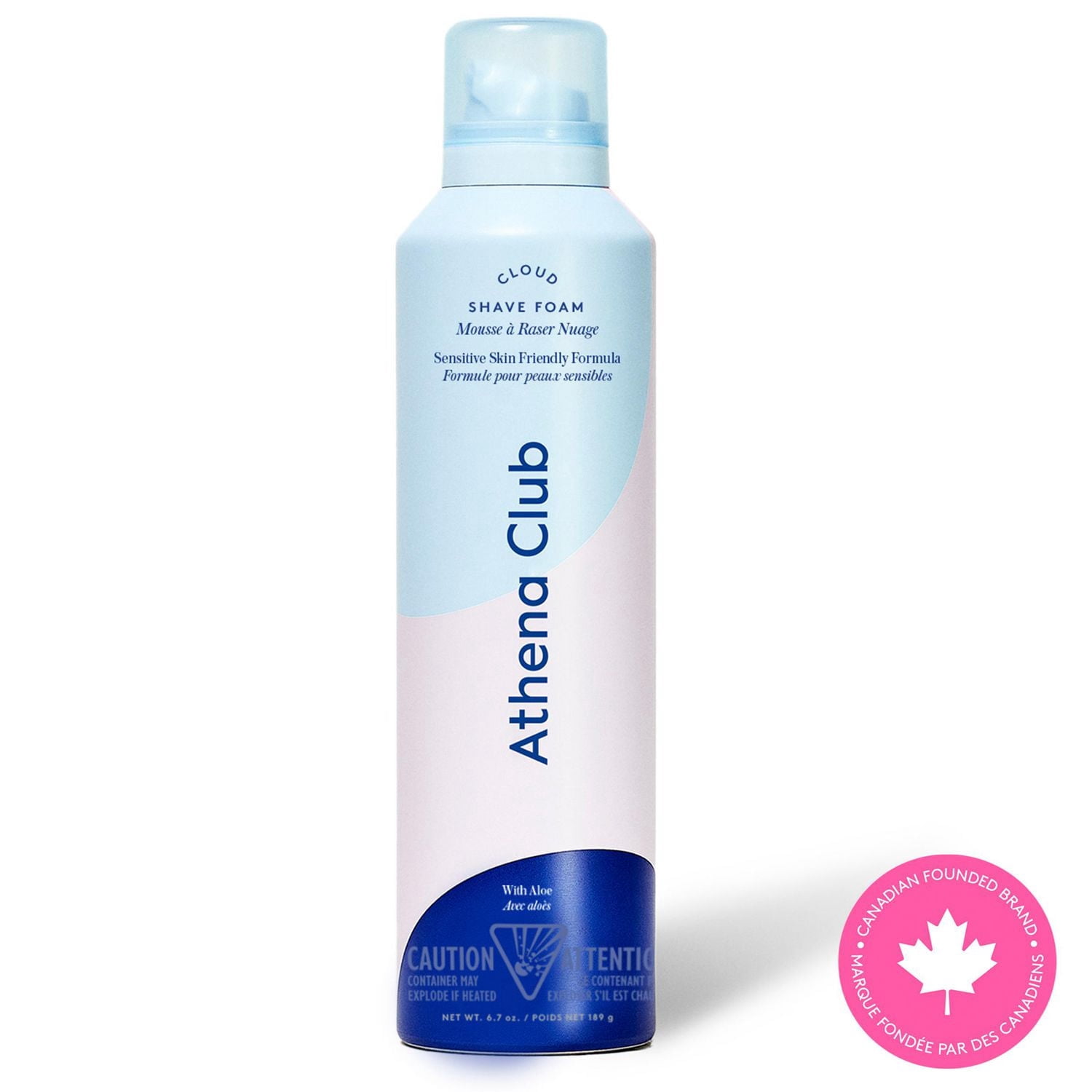 Athena Club Cloud Shave Foam, 189g