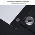 thumbnail image 3 of LED Drawing Board, Light Board Uniform Pressure Ultra-thin A4 Copy Board With USB Cable For Anime Schools, 3 of 8