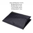 thumbnail image 1 of Langgg BBQ Stove Dustproof Cover Round Outdoor Waterproof Sunproof Replacement Solid Color Burner Cap Protector Accessories 112x21cm, 1 of 8