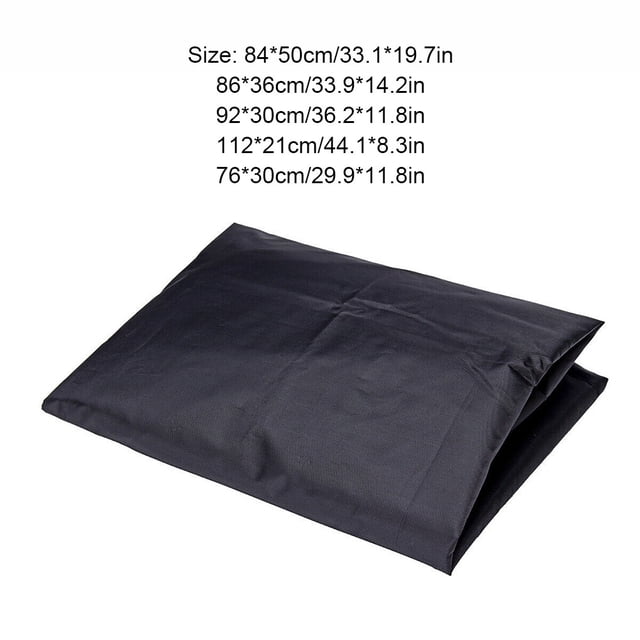 Langgg BBQ Stove Dustproof Cover Round Outdoor Waterproof Sunproof Replacement Solid Color Burner Cap Protector Accessories 112x21cm
