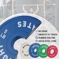 thumbnail image 4 of Ensemble de Plaques de Changement 2,5 Lb Paires 2 Po Plaques Pare-Chocs pour Gym Maison Musculation, 4 of 7