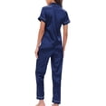 thumbnail image 4 of Ensemble de Pyjama pour Femmes Pantalon Ensemble Mode pour Femmes Tenue d'Intérieur Pyjama Femme Ensemble Deux Pièces Manches Longues Pantalon Ensemble de Pyjama Tenue d'Intérieur, 4 of 5