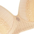 thumbnail image 3 of Woman Bra Full-Coverage Bra Feature V-Neck Nursing Bra Style W-1051 Khaki XXL, 3 of 4