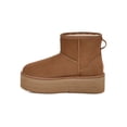 thumbnail image 3 of UGG Women's Classic Mini Platform Boots Chestnut - 1134991-CHE, 3 of 6