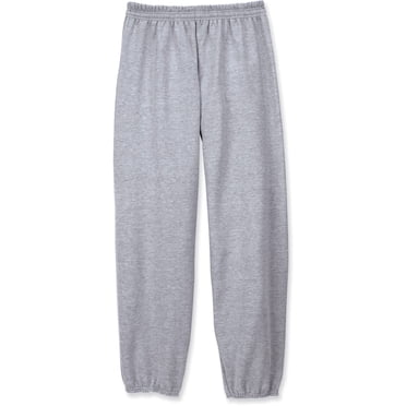 Hanes Mens EcoSmart Non-Pocket Sweatpant, Light Steel, Large