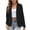 Black#stretchy blazers women, variant on aohooy Women's Blazers On Sale Long Sleeve Blazer Open Front Shawl Cardigan Jacket Work Office Blazer Business Casual Khaki,XXXXL
