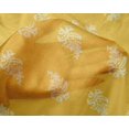 thumbnail image 4 of oneOone Silk Tabby Fabric Leaves & Floral Block Print Fabric BTY 42 Inch Wide, 4 of 4