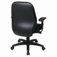 thumbnail image 3 of Free Flex Coal Mid Back Syncro Tilt Adjustable Arms Office Chair, 3 of 3