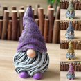 thumbnail image 4 of Dwarf Sculpture Create Vitality Creative Fancy White Beard Gnomes Figurine, 4 of 5