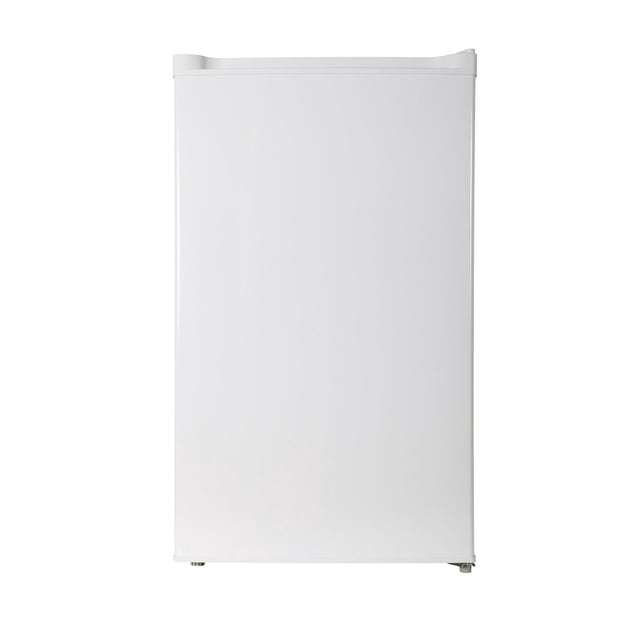Arctic King Congélateur Vertical de 3,0 Pi3 Blanc avec Porte avant Lisse et Bord Supérieur Courbé, Conçu pour l'Entreposage Écoénergétique des Aliments Surgelés avec Porte Réversible, thermostat Réglable et Paniers Amovibles pour une Utilisation Organisée.