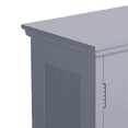 thumbnail image 4 of Yaheetech Armoire Murale à 4 Niveaux avec Tablette pour Salon, Gris Foncé, 4 of 9