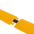 thumbnail image 3 of Pyle 40" Cable Wire Protector Cover Ramp for Floor Cord Safety, Yellow (4 Pack), 3 of 3