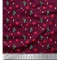 thumbnail image 1 of Soimoi polyester Crepe Fabric Triangle,Floral & Cactus Tree Print Fabric by the Yard 42 Inch Wide, 1 of 3