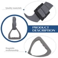 thumbnail image 3 of CUITING 2 Pcs Handle Ring Fitness Equipment Strength Training Supplies Premium Gymnastic Rings Non- Child, 3 of 6