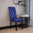 thumbnail image 2 of Unique Bargains Dining Chair Cover Stretch Stool Slipcover Chair Seat Protectors (M,Pattern 14), 2 of 9