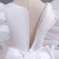 thumbnail image 5 of LOVZFMLL Girls' Summer Short Sleeve Ruffled Lace Round-Neck Embroidery Mesh Princess Bow Skirt, 5 of 5