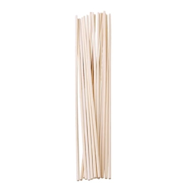Milisten 100 Pcs Bâtonnets d'Anche en Rotin Parfum Naturel Diffuseur d'Anche Droit Diffuseur d'Huile Aromatique Bâtonnets en Rotin