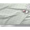 thumbnail image 2 of Soimoi Green Rayon Fabric Garlic Vegetable Printed Fabric 1 Yard 42 Inch Wide, 2 of 2