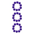 thumbnail image 1 of QualitChoice Lot de 10 Balles d'Eau Réutilisables Jeu de Piscine Plage Jouets Absorbants Interactifs Rebondissants Parent-Enfant Violet 3Ensemble, 1 of 6