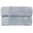 thumbnail image 1 of Fabstyles Super Soft Bath Sheets 2 Piece Set, Extra Large Bath towels, Silver, 1 of 2