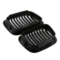 thumbnail image 4 of 2Pcs Matte Black Front Grille for E46 3 Series 4 Door 1998-2001, 4 of 6