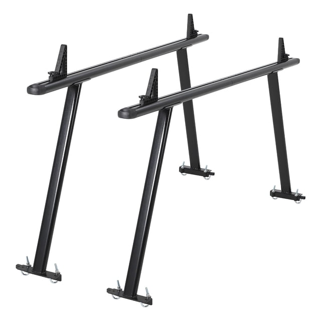 GloryStar Truck Bed Armrest Handle, Aluminum Shoulder Bracket with Iron Leg Support for Pickup Truck Rack
