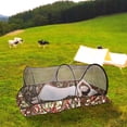 thumbnail image 1 of Birdeem Folding Netting Bed Tent Portable Mosquito Netting with Bottom Camping Tent Fine Mesh Mosquito Net for Adults Kids Travel Camping Backyards Canopy, 1 of 5