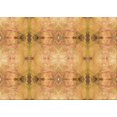 thumbnail image 1 of Ahgly Tapis Rectangulaire Lavable en Machine Intérieur Transitionnel Orange Bière, 2 Pieds x 5 Pieds, 1 of 7