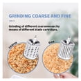 thumbnail image 4 of Grain Grinder Hand Crank Mill Grinder Aluminum Alloy Manual Table Clamp Milling Machine ,Easy to Operate, 4 of 7