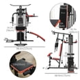 thumbnail image 4 of Soozier Multi Home Gym Equipment, Station d'entraînement avec 99lbs Weight Stack, 4 of 9