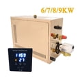 thumbnail image 2 of 7/8/9kw Automatic Stainless Steel Steam Generator, Gescaling Sauna Room Steam Bath Machine, Spa Room Digital Controller ,Safer to Use, 2 of 6