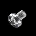 thumbnail image 5 of Unique Bargains M5x8mm Plastic Phillips Bolts PC Pan Head Machine Screws Transparent 50 Pack, 5 of 5