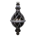 thumbnail image 1 of Vickerman MT198887D 10 in. Pewter Candy Glitter Net Drop Ornament, 1 of 1
