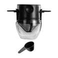 thumbnail image 1 of veasfak Paperless Pour Over Coffee Maker, Mesh , Coffee Accessories for the Office Black, 1 of 9
