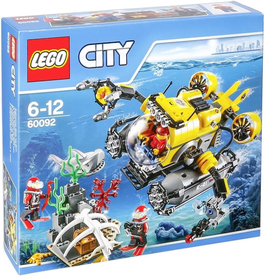 LEGO City Deep Sea Explorers Deep Sea Submarine, 60092 by LEGO