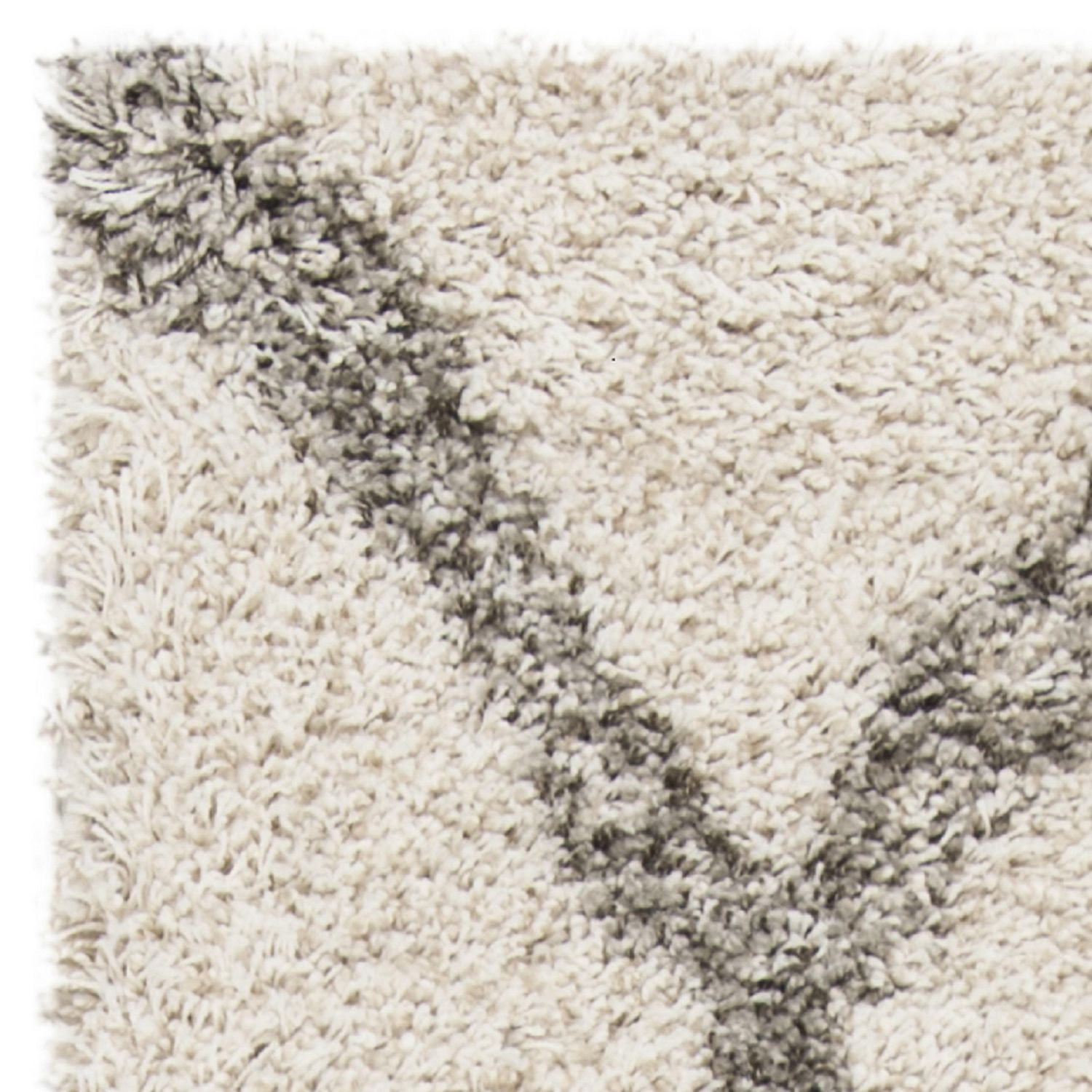 SAFAVIEH Hudson Adella Geometric Diamonds Shag Area Rug