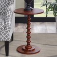 thumbnail image 3 of Convenience Concepts Palm Beach Table à Barreaux, Fini Bois Acajou, 3 of 6