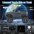 thumbnail image 4 of Costway 24V 2 Seater Ride on Car for Kids Licensed Toyota LC250 Ride on Truck with Remote, 4 of 10