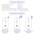 thumbnail image 3 of Wireless Mouse Rechargeable Wireless Mouse LED Wireless Mouse Portable Mobile Optical Office Mouse Slim Silent, 3 of 9