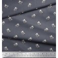 thumbnail image 2 of Soimoi Rayon Crepe Fabric Floral Block Fabric Prints by Yard 46 Inch Wide, 2 of 3